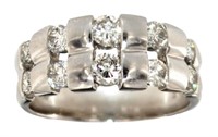 Platinum Brilliant 1.01 ct Natural Diamond Ring