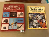 2- Antique fishing tackle and reel books