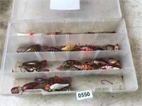 Tray 20 fishing lures