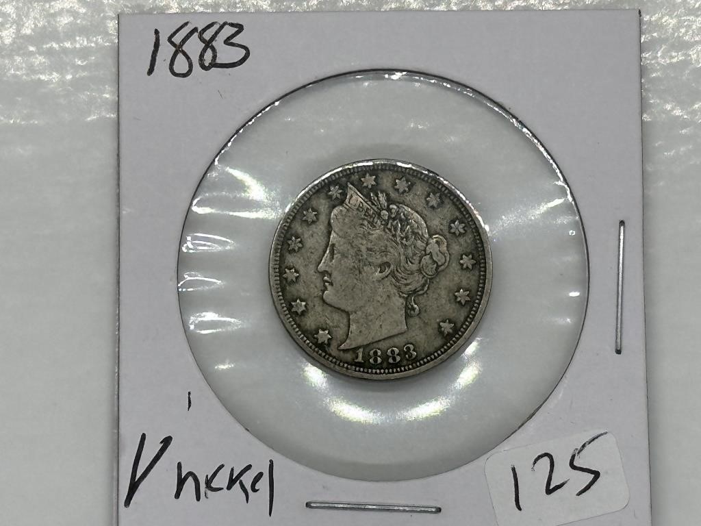 1883 V Nickel