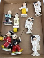 Assorted Asian Decor Figurines