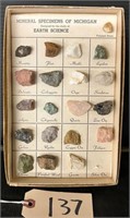 Mineral Rock Collection of Michigan