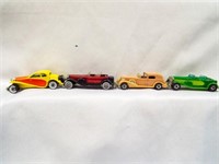 (4) Hot Wheels 70's 80's & 90's Die Cast Toy Cars