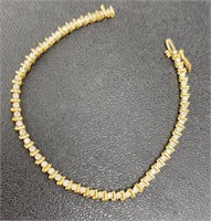 Diamond Tennis bracelet 14k gold - Diamonds