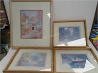 Set of Four, Framed Prints