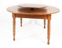 American Bench Made Lazy Susan Table