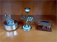 Lot of Collectible elephant figurines