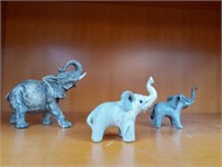 Lot of Collectible elephant figurines