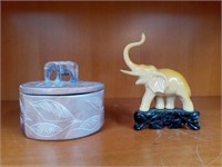 Lot of Collectible elephant figurines