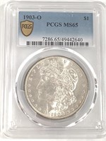 1903-O Morgan Dollar PCGS MS65 Key Date High Grade