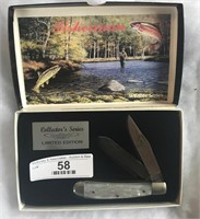 Fishing Theme Knife w/case