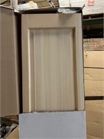 Solid wood 2 panel bifold door
