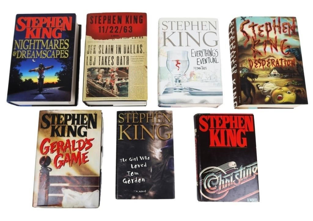 STEPHEN KING BOOK LOT