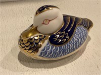 A Royal Crown Derby "Duck" Paperweight