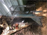 Two Live Animal Traps