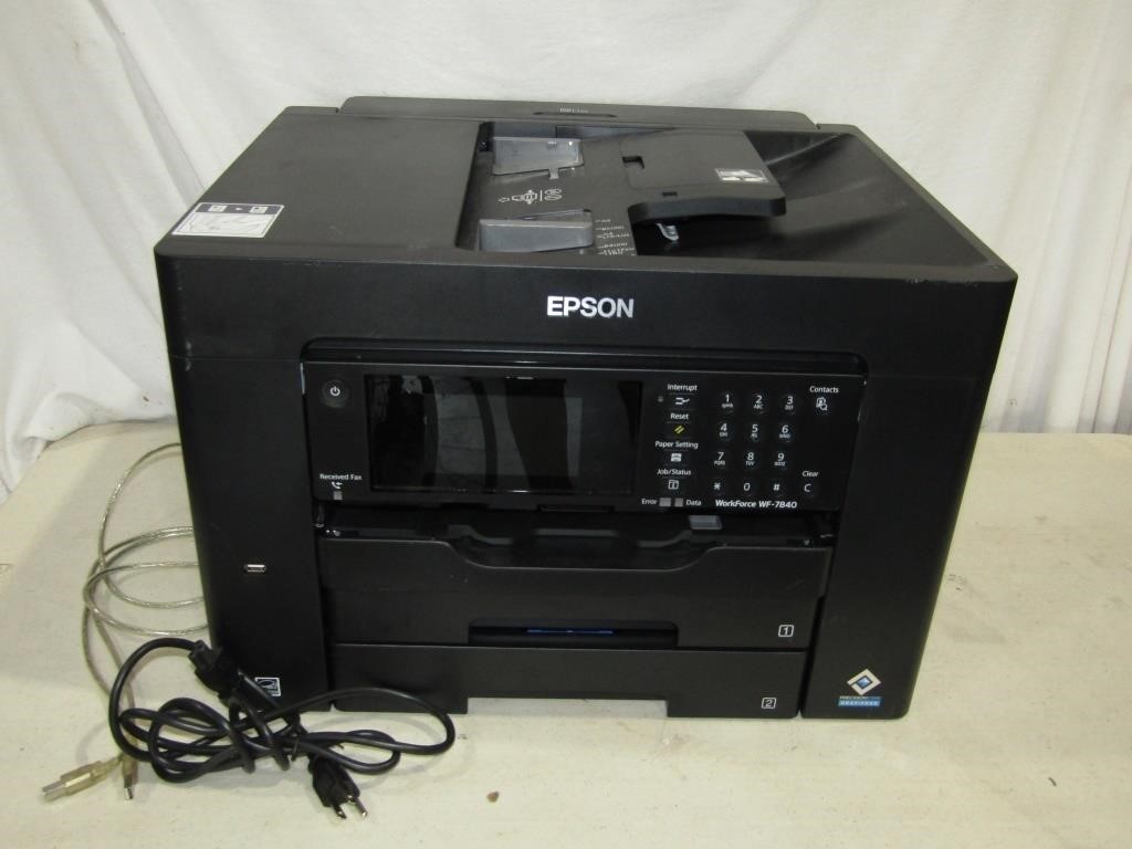 Epson WF-7840 Printer/Fax/Copy Machine