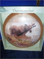 13 inch Indoor/Outdoor Thermometer New