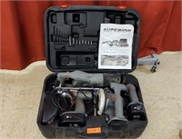 Superior 4 pcs cordless Toolkit. Comes with