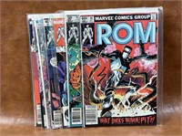 Selection of Vintage Rom Marvel Comics