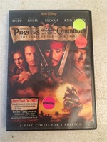 Pirates Curse of the Black Pearl DVD