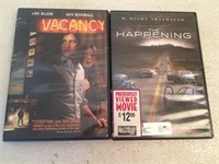 Vacancy / Happening DVD Lot