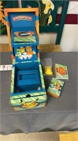 Empty Pokemon box pikachu toy card box and holder