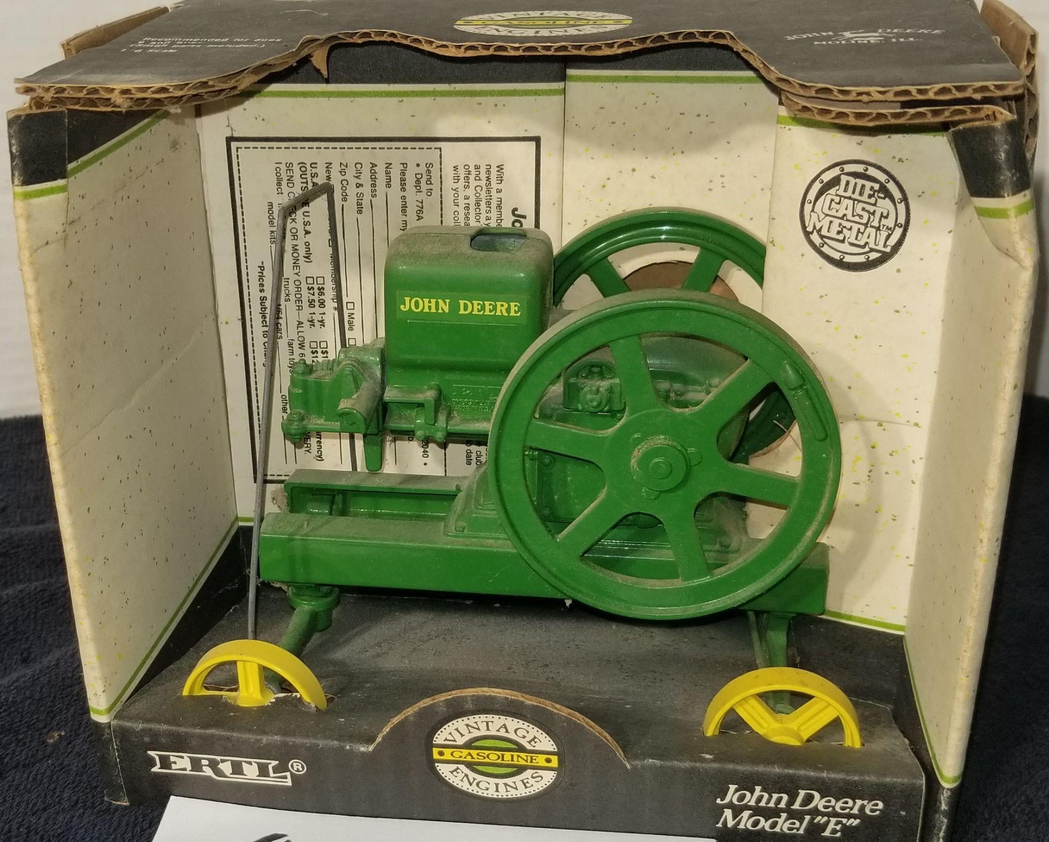 John Deere 1:16 scale Model E Die Cast Engine