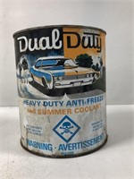 VINTAGE DUAL DUTY ANTI FREEZE CAN