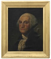 Attr: Thomas Sully O/C Portrait of George Washing