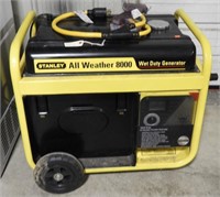 Stanley All Weather 8000 watt generator with