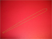 14 Karat Gold Necklace  16 Inches Long