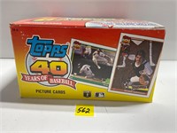 Vtg 1991 Topps 40 Years of Baseball Boxes NEW