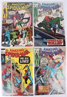 THE AMAZING SPIDER-MAN #88, #89, #90, & #91 COMICS
