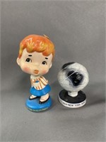 Vintage World's Fair Bobblehead with Figurine