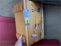 Duck ammo wood box