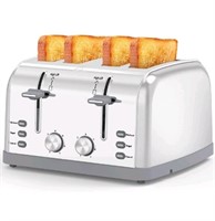 Lainsten Toaster T-527 - Extra Wide Slots 4 Slice