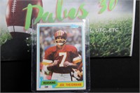 1981 Topps Redskins QB Joe Theismann #165