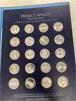 Project Apollo Franklin mint set.