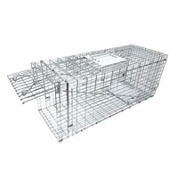 Large Collapsible Humane Live Animal Cage Trap No-