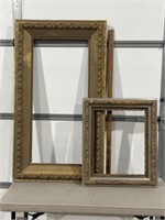 VINTAGE WOOD PICTURE FRAMES