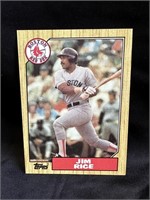 1987 Topps Jim Roce Red Sox Card