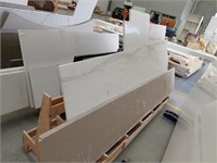 18 Pieces Assorted Marble & Caesarstone Offcuts
