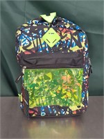 New boys graffiti backpack
