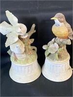 Musical Bird Figurines