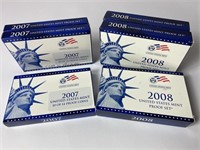 2007, 2008 US Mint 14 Coin Proof Set (6)