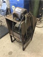 LARGE SQUIRREL CAGE FAN WITH MOTOR