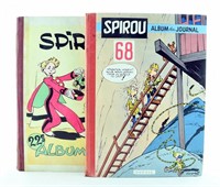 Journal de Spirou. Lot de 2 recueils (1947-1958)