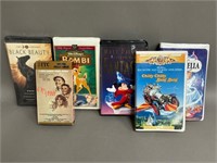 Six VHS Movies