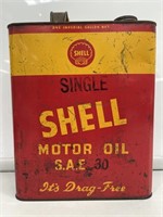 Single Shell Motor Oil 1 Gallon Tin