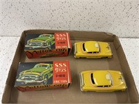 1940'S YELLOW CAB TOYS